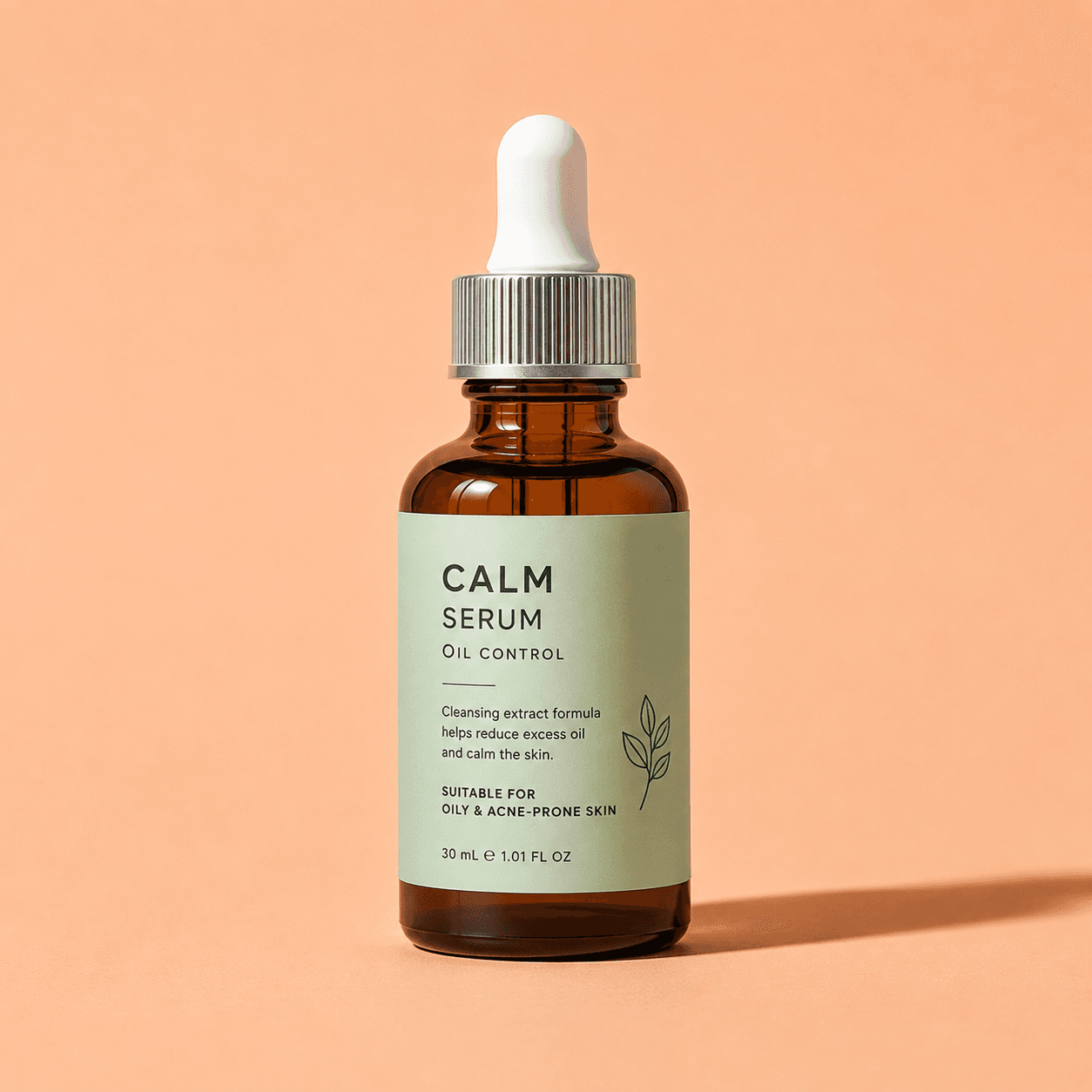 Calm Serum dropper bottle